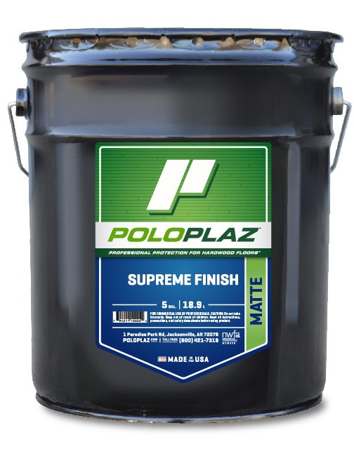 PoloPlaz Supreme floor finish