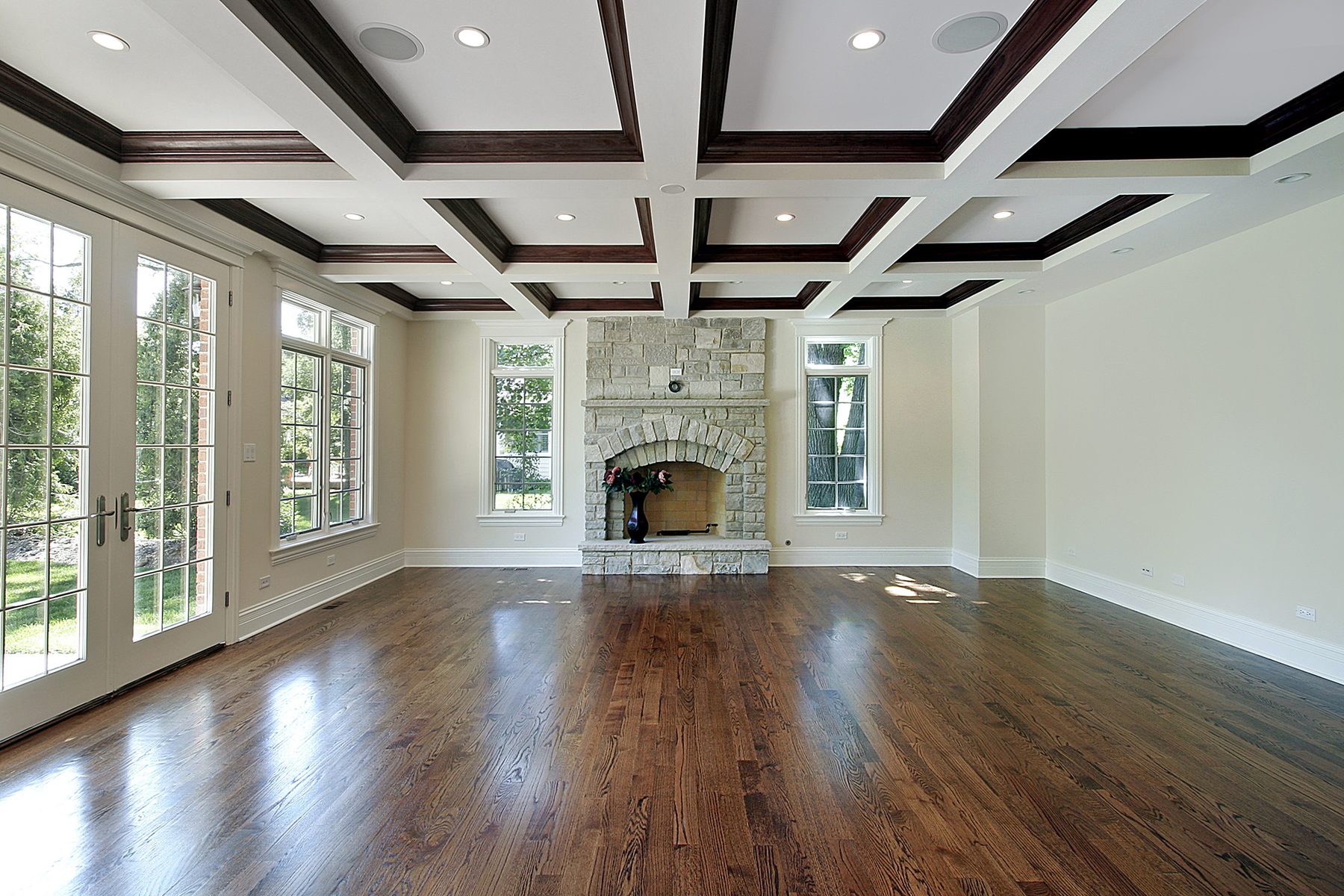Refinished hardwood floor by The Hardwood Guys